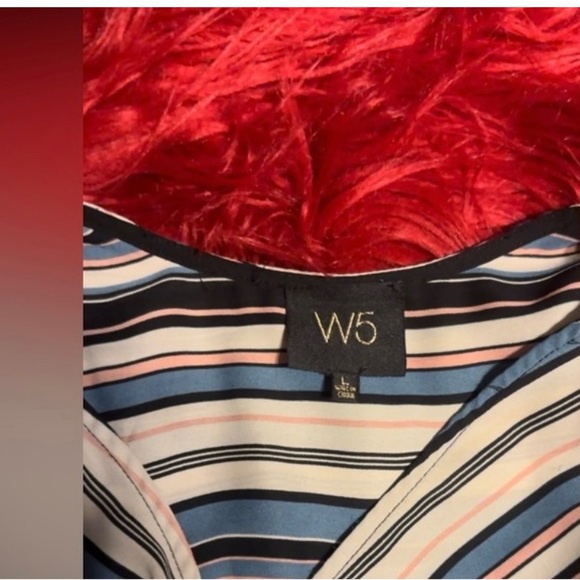 W5 Anthropologie Wrap Front Striped Top Sz M
$22$89 | Size: Large - Picture 8 of 9